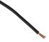 RS PRO Black 0.1 mm² Hook Up Wire, 27 AWG, 26/0.07 mm, 100m, PVC Insulation