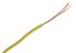 Staubli Yellow 0.1 mm² Equipment Wire, 27 AWG, 26/0.07 mm, 100m, PVC Insulation