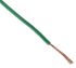 Cable para Equipos Staubli, área transversal 0,1 mm² Filamentos del Núcleo 26 / 0,07 mm Verde, 150 V, long. 100m, 27 AWG