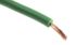 Staubli Green 0.25 mm² Hook Up Wire, 23 AWG, 65/0.07 mm, 100m, PVC Insulation