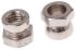 RS PRO 10Nm Plain Stainless Steel Shear Nut, M6