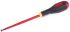 Bahco Slotted  Screwdriver, 6.5 x 1.2 mm Tip, 150 mm Blade, VDE/1000V, 272 mm Overall
