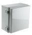 Fibox CAB PC Series Polycarbonate Wall Box, IP65, 300 mm x 300 mm x 180mm