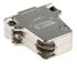 FCT from Molex FMK Series Die Cast Zinc Angled D Sub Backshell, 15 Way, Strain Relief