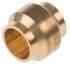 Legris Brass Pipe Fitting, Straight Compression Compression Olive, Female to Female 4mm