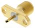Radiall, jack Flange Mount SMA Connector, 50Ω, Solder Termination, Straight Body