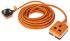 RS PRO 10m 1 Socket Type G - British Extension Lead