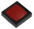 Membránový spínač klávesnice Jednopólový jednopolohový (SPST), barva ovladače: Červená 125 mA při 48 V DC
