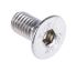 RS PRO Plain Stainless Steel Hex Socket Countersunk Screw, ISO 10642, M5 x 10mm