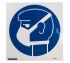 Brady PET Mandatory Mask Sign With Pictogram Only Text