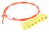 Brady 3 Lock 7mm Shackle Nylon Cable Lockout- Yellow