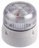 Klaxon Flashguard QBS Clear Flashing Beacon, 12 V dc, 24 V dc, Surface Mount, Xenon Bulb