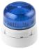 Klaxon 蓝色闪光氙气警示灯, 白色外壳, 110 V 交流, Φ85mm底座, 表面安装, QBS-0005