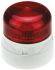 Klaxon Flashguard QBS Series Red Flashing Beacon, 230 V ac, Surface Mount, Xenon Bulb