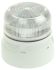 Klaxon 透明闪光氙警示灯, 白色外壳, Φ85mm底座, 表面安装, QBS-0035