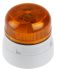 Klaxon Flashguard QBS, LED Dauer Signalleuchte Orange, 230 V ac, Ø 85mm x 81mm