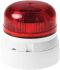 Klaxon Flashguard QBS Red LED Beacon, 11 → 35 V dc, Multiple Effect, Surface Mount