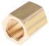 Legris Brass Pipe Fitting, Straight Threaded Coupler, Female G 1/2in to Female G 1/2in