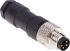 binder serie 768 M8 Cirkulær konnektor, Retvinklet 4-Polet Stik, Kabelmontering med Han Kontakter, IP67