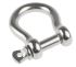 RS PRO Bow Shackle, Stainless Steel, 0.4t
