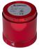 Werma 840 Series Red Steady Effect Beacon Unit, 12 → 240 V ac/dc, Filament Bulb, AC, DC, IP54