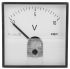 HOBUT Analogt voltmeter, DC, -25°C -> +40°C, 56 (dia.) mm