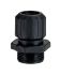 Adaptaflex Straight, Conduit Fitting, 12mm Nominal Size, PG13.5, Nylon 66, Black IP67 rating