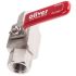 RS PRO Stainless Steel Hydraulic Ball Valve NPT 1/2