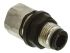 Legris LF3000 Series Bulkhead Threaded-to-Tube Adaptor, G 1/8 Female to Push In 6 mm, Threaded-to-Tube Connection Style