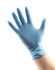 Ansell TouchNTuff® Blue Powder-Free Nitrile Disposable Gloves, Size 7.5-8, Medium, Food Safe, 100 per Pack