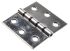 Pinet Stainless Steel Butt Hinge, Screw Fixing 75mm x 80mm x 2mm