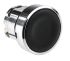 Schneider Electric Round Black Push Button Head - Momentary, Harmony XB4 Series, 22mm Cutout
