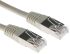RS PRO Cat5 Male RJ45 to Male RJ45 Ethernet Cable, F/UTP Shield, Grey PVC Sheath, 1m