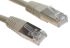 Decelect Cat5 Ethernet Cable, RJ45 to RJ45, F/UTP Shield, Grey PVC Sheath, 2m