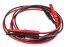 RS PRO Insulated Test Lead Set, CAT II, 20A