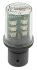 Schneider Electric LED Amber Lamp, BA15d 24 V ac/dc