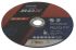 Norton Cutting Disc Aluminium Oxide Cutting Disc, 180mm x 2.5mm Thick, P60 Grit, BDX, 5 in pack