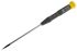 CK Slotted Precision Screwdriver, 3 mm Tip, 100 mm Blade, 197 mm Overall
