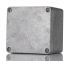 Hammond 1590 Series Natural Die Cast Aluminium Enclosure, IP66, IK08, Natural Lid, 79.6 x 74.6 x 52mm