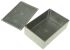 Caja Hammond de Aluminio Presofundido Natural, 145 x 95 x 49.1mm, IP54, Apantallada