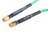 Radiall Male SMA to Male SMA Coaxial Cable, 50 Ω, 1m