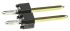 Molex C-Grid III Series Straight Through Hole Pin Header, 2 Contact(s), 2.54mm Pitch, 1 Row(s), Unshrouded