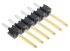 Molex C-Grid III Series Straight Through Hole Pin Header, 6 Contact(s), 2.54mm Pitch, 1 Row(s), Unshrouded