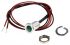 Oxley Green Panel Mount Indicator, 3.6V, 6.4mm Mounting Hole Size, Lead Wires Termination, IP66