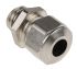 SES Sterling A1 Cable Gland, M8 Max. Cable Dia. 5mm, Nickel Plated Brass, Metallic, 3.5mm Min. Cable Dia., IP68, IP69K