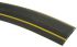 RS PRO 3m Black/Yellow Cable Cover in Rubber, 30mm Inside dia.