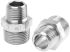 Legris LF3000 Series Straight Threaded Adaptor, R 1/2 Male to R 3/4 Male, Threaded Connection Style