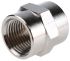 Legris LF3000 Series Straight Threaded Adaptor, G 1/2 Female to G 1/2 Female, Threaded Connection Style