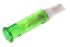Indicador LED de color Verde, lente enrasada, Ø de montaje 5mm, 5 → 7V, 10mA