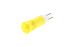 Signal Construct Yellow Panel Mount Indicator, 24 → 28V, 10mm Mounting Hole Size